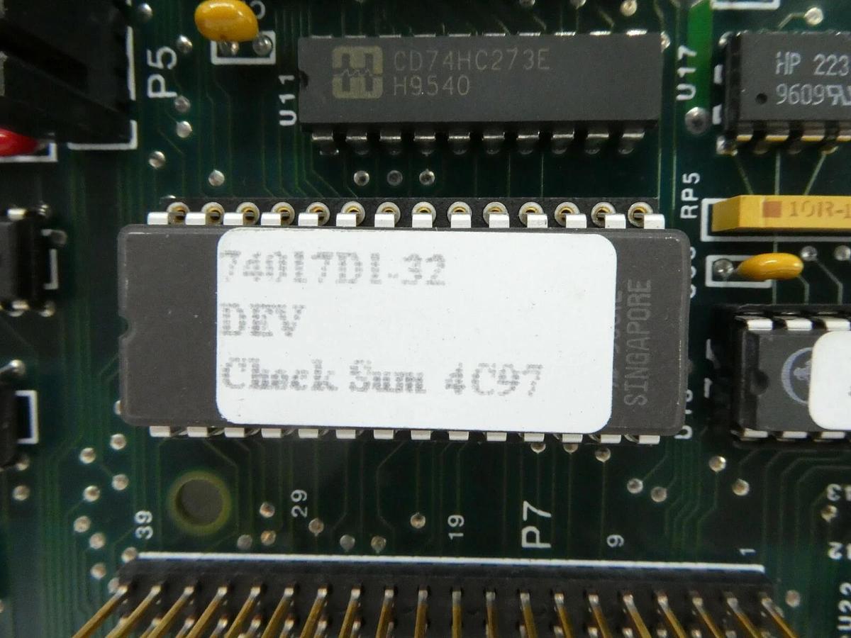 Used SVG Silicon Valley Group 80166F3-01 Station CPU BD PCB DEV 74017D1-32 90S Spare