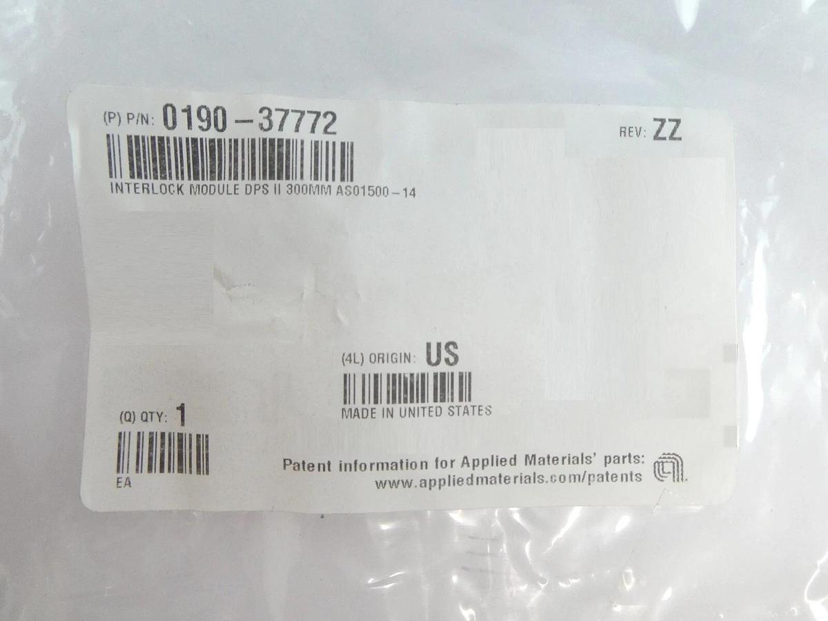 AMAT Applied Materials 0190-37772 Etch DPS II Interlock Module PCB New Surplus