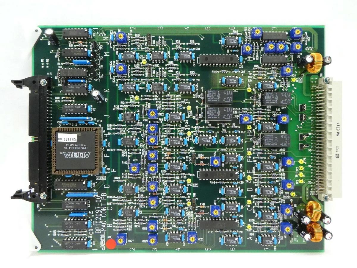 Used JEOL BP102097-00 MAG CONT PB PCB Card JWS-7555S Wafer Review SEM Working Spare