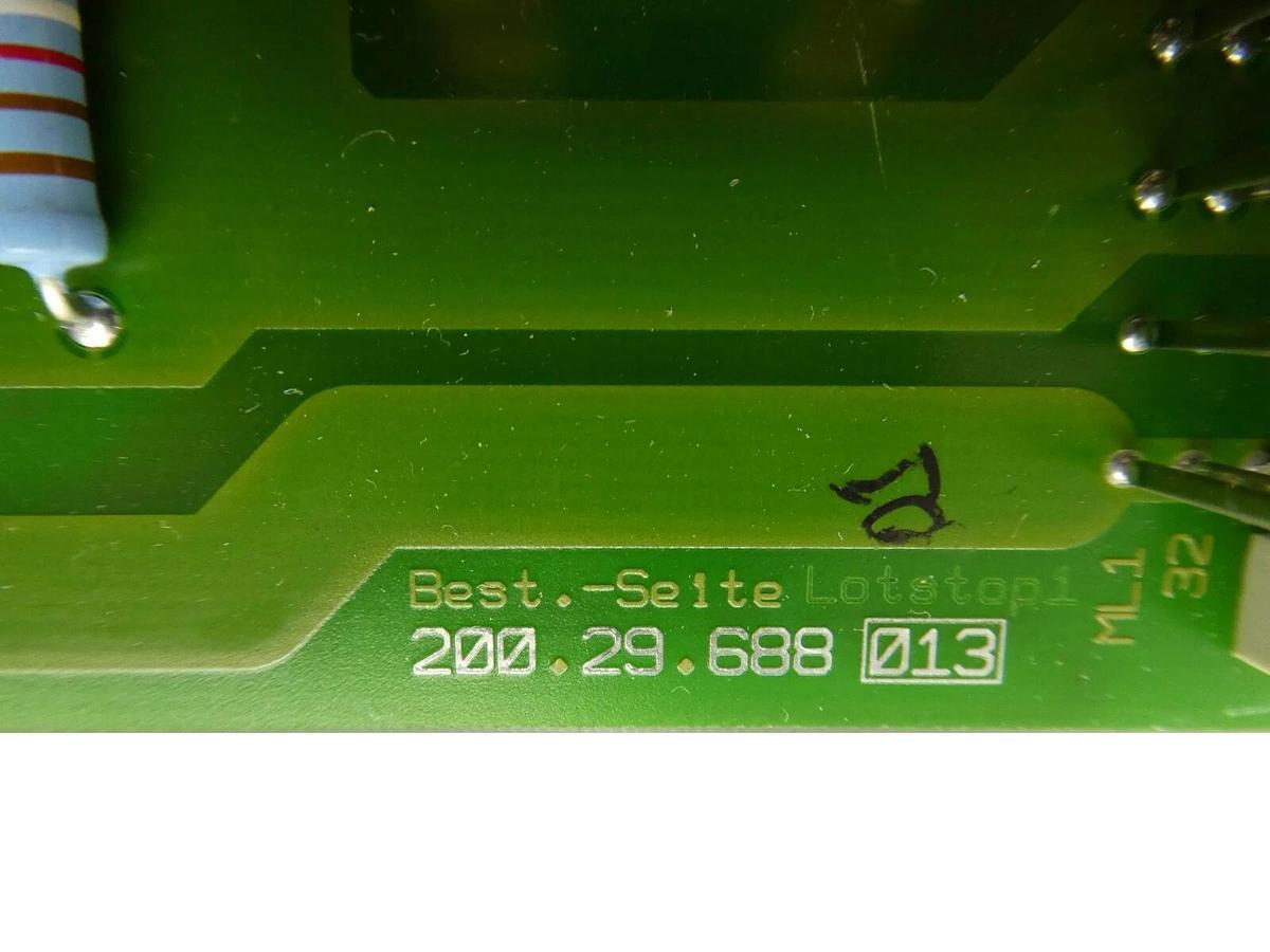 Used Leybold 20029938 Power Supply LA 200.29.688 PCB Card ULTRATEST UL 500 Working