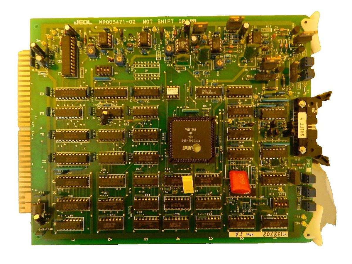 Used JEOL MP003471-02 MOT SHIFT DR PB Board PCB Card SHIFT Y TA JEM-2010F Working