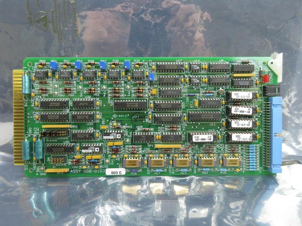 Used SVG Silicon Valley Group 858-8163-003 Processor PCB Card Rev. C 90S Used Working