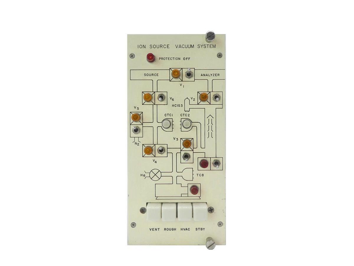 Used Varian Semiconductor D 07610-1 Ion Source Controller Vacuum System Rev. E Spare