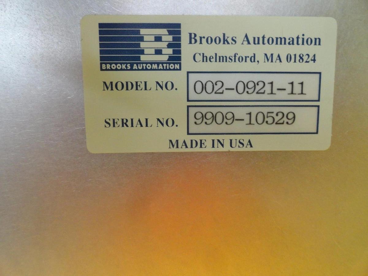 Used Brooks Automation 002-0921-11 Wafer Chuck Robot KLA-Tencor eS20XP Surplus