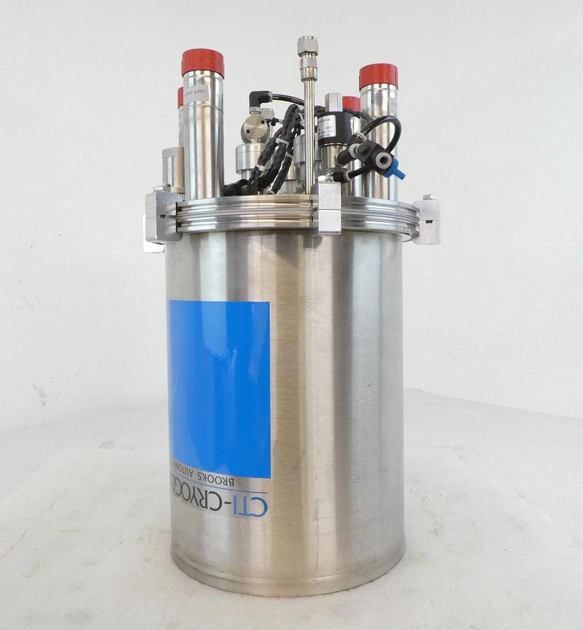Used CTI-Cryogenics 8185154G001 CIM Brooks Wafer Chuck Cooling System Working Surplus