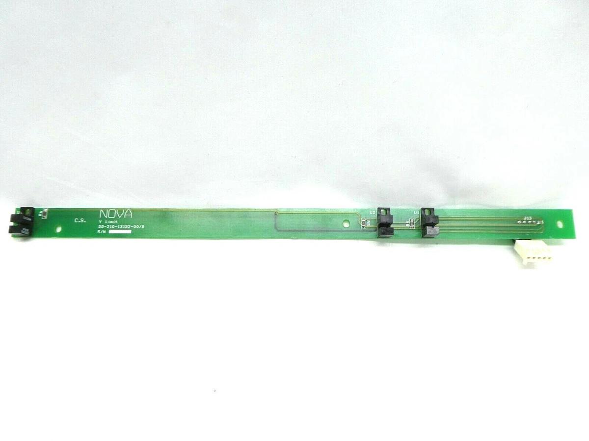 Used Nova Measuring Instruments 210-13152-00 Y Limit Sensor PCB NovaScan Working