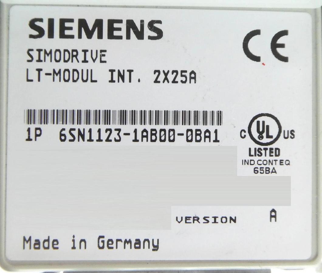 Used Siemens Simodrive 611 Modular Frequency Converter Simodrive Working Surplus