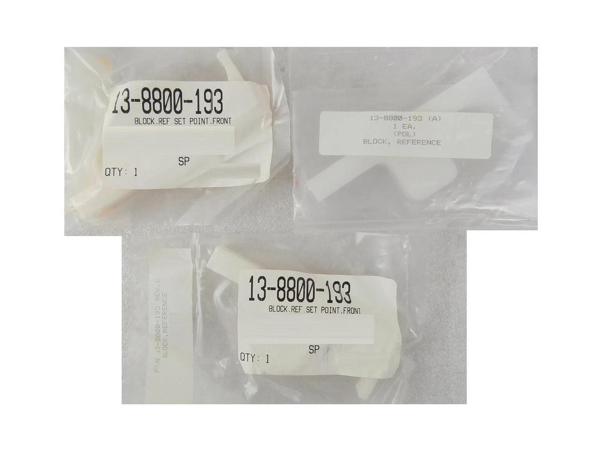 Lam Research 13-8800-193 Front Set Point Reference Block Lot of 3 New Surplus