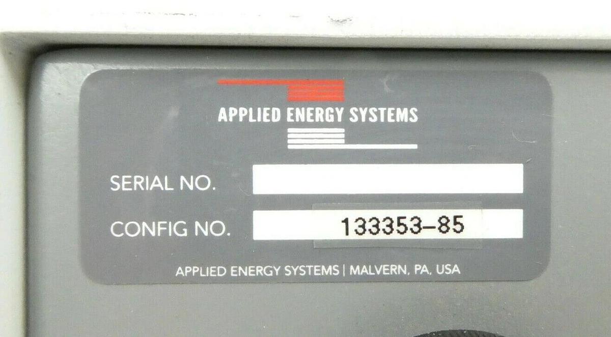 Used Applied Energy Systems 133353-85 GigaGuard CDM300 Controller SEMI-GAS Working