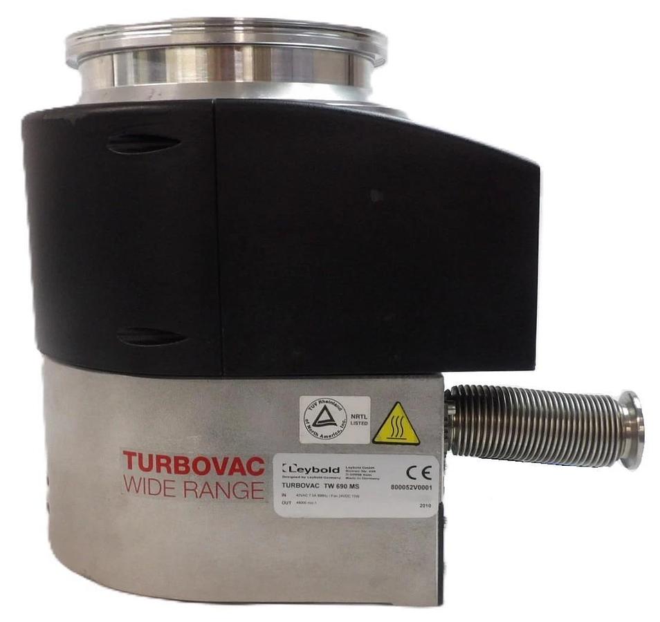 Used TURBOVAC TW 690 MS Leybold 800052V0001 Turbomolecular Pump Lot of 2 Working