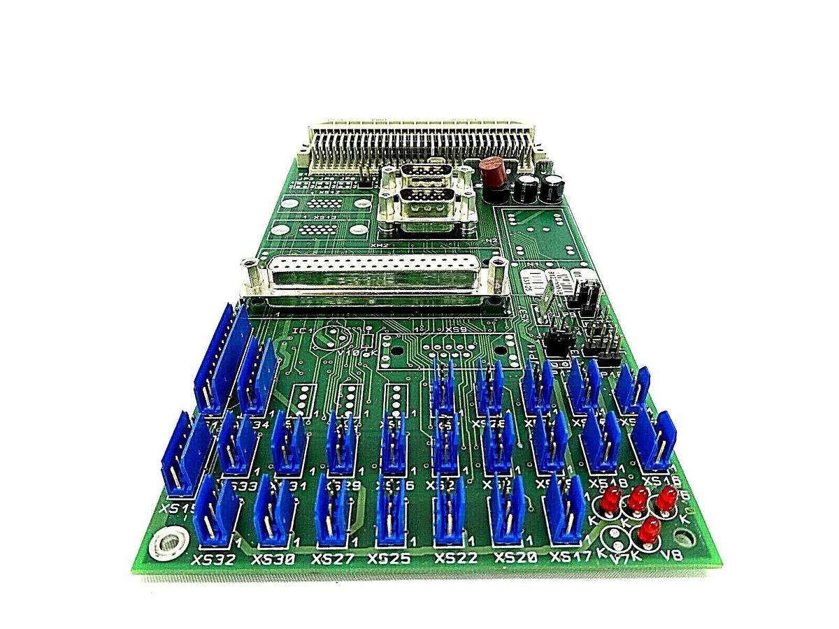 Used Jenoptik 812100038 Interface Board PCB 131-25 Brooks Automation Working Surplus