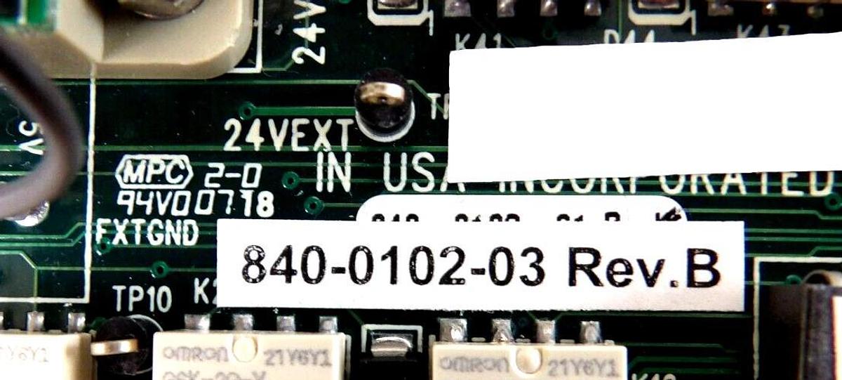 Used IN USA Incorporated 840-0102-03 ODS Interlock PCB Board 280-0071-01 Working