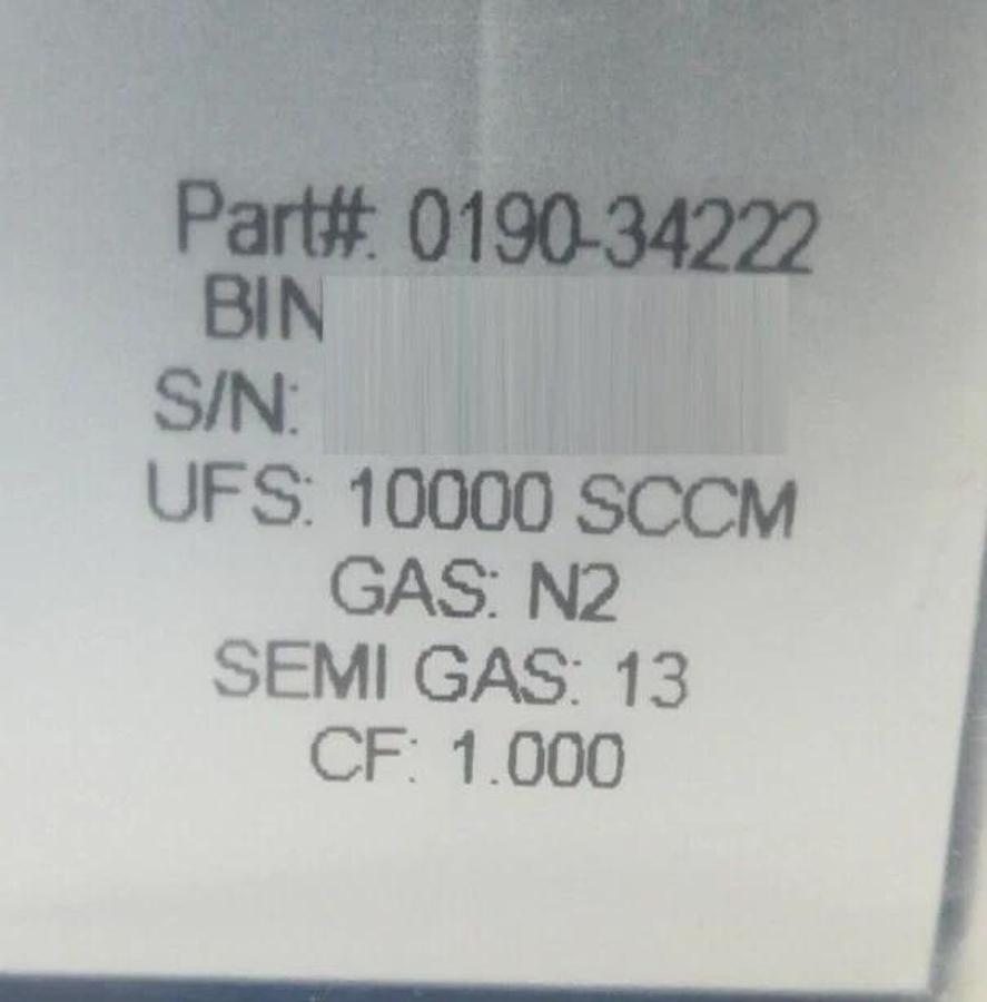 Aera FCPI981OBAXDIDJAA Mass Flow Controller MFC AMAT 0190-34222 Lot of 4 New