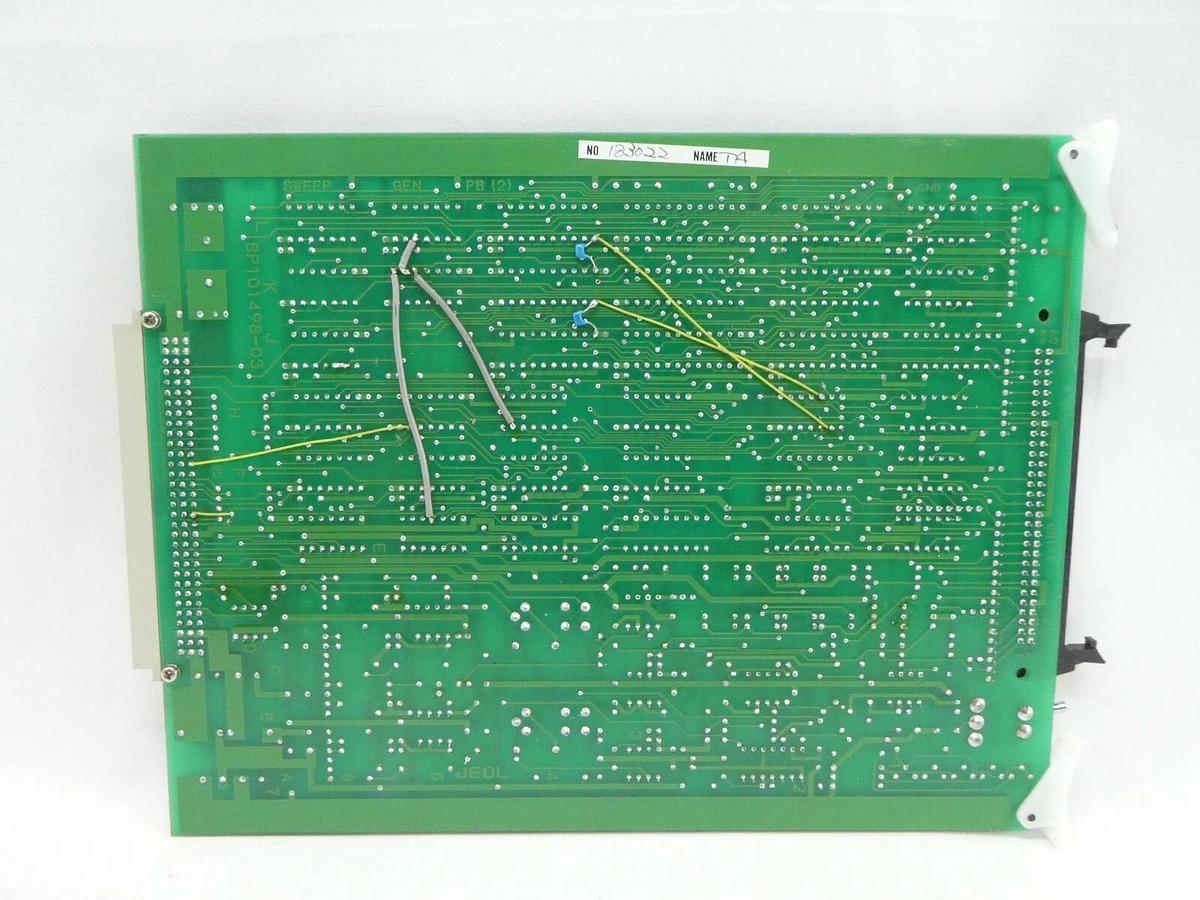 Used JEOL BP101498-03 SWEEP GEN PB(2) PCB Card JWS-7555S Wafer Review SEM Working