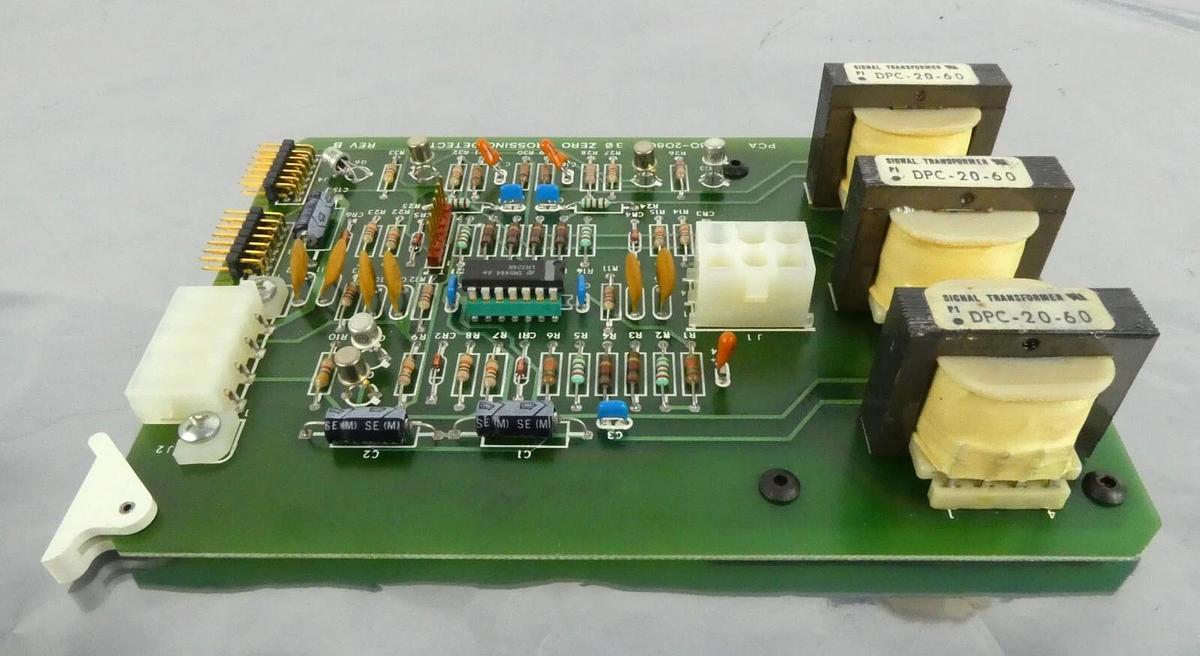 Used AG Associates 9830-2080 3 Phase Zero Crossing Detector Heatpulse PCB Working