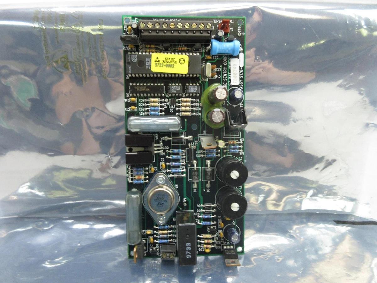 Used Fire Sentry 2176-0000 S7 Battery Controller Board PCB Used Working