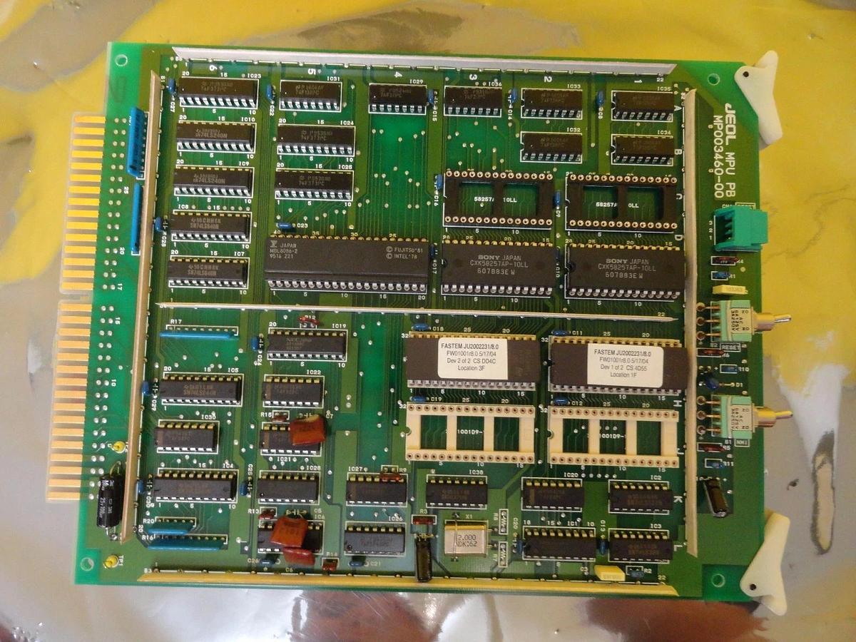 Used JEOL MP003460-00 MPU PB Processor Board PCB Card EM-2010F Working
