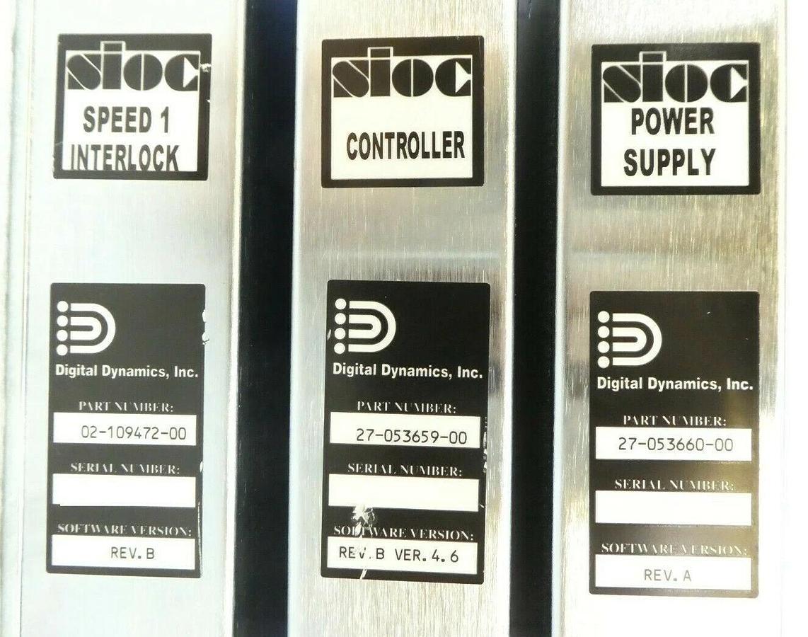 Used Digital Dynamics 02-109475-00 sioc SPEED 1 Control Novellus 27-053659-00 Working