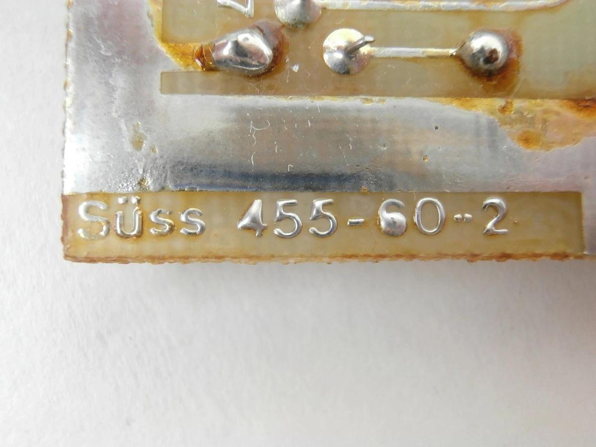 Used Karl Suss 455-60-2 PCB Card 559.2b MJB 55 Wafer Mask Aligner Working Surplus