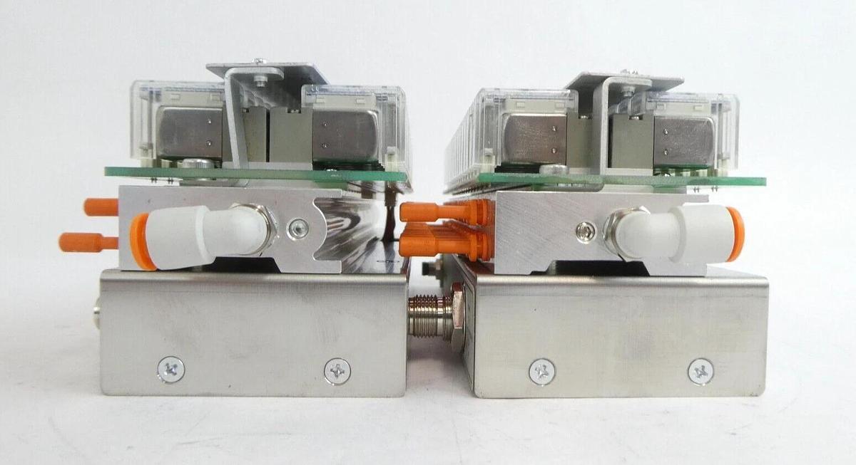 Used SMC IN587-16 16-Port Pneumatic Manifold Assembly Reseller Lot of 6 Working