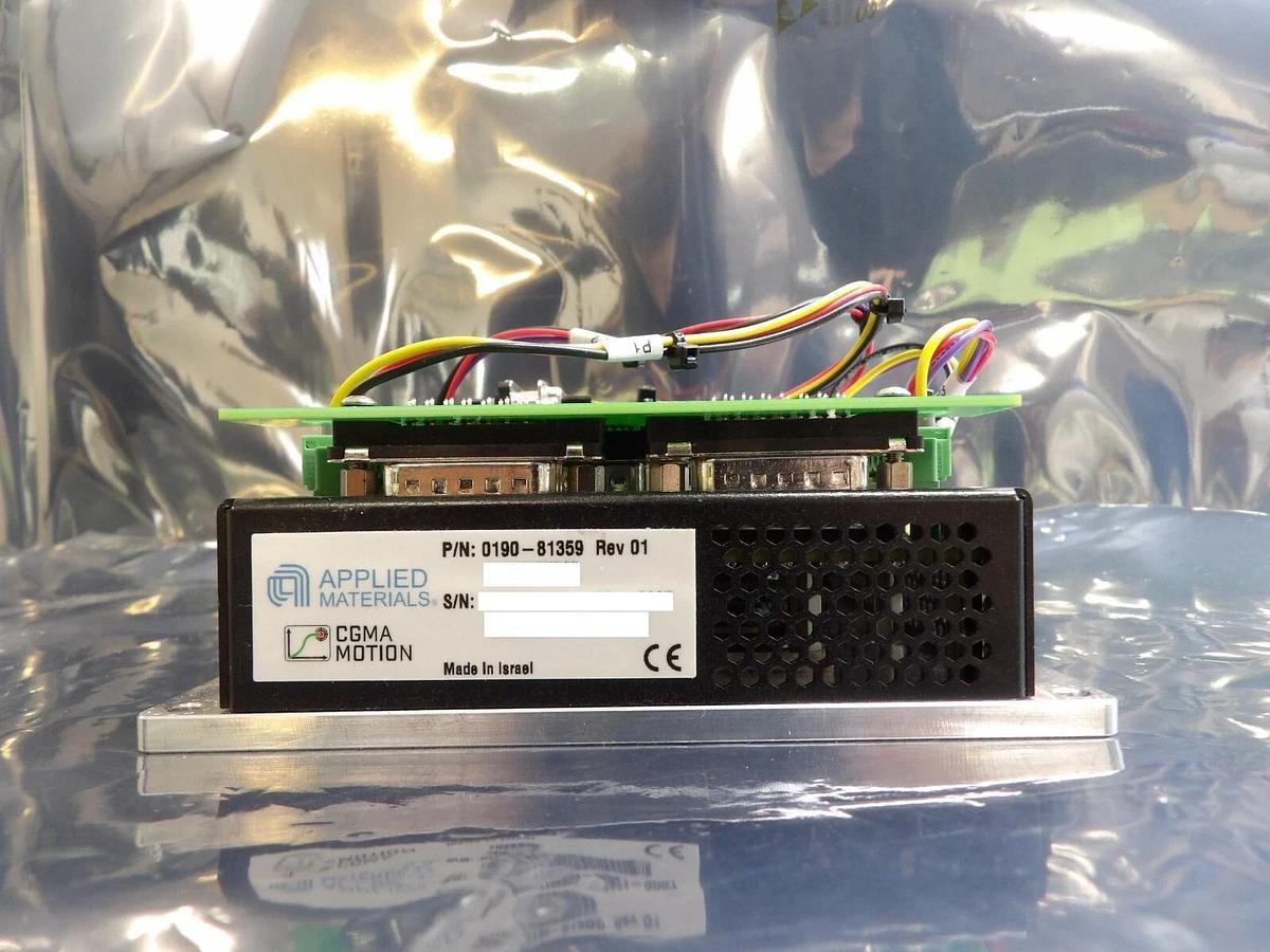 Used AMAT Applied Materials 0190-81359 CGMA Motion Controller 0100-04159 Working