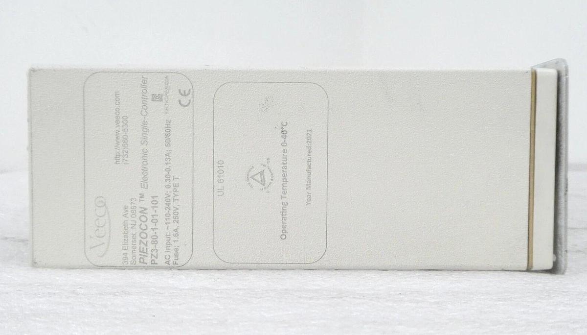 Used Veeco PZ3-80-1-01-101 Gas Concentration Sensor Controller PIEZOCON As-Is