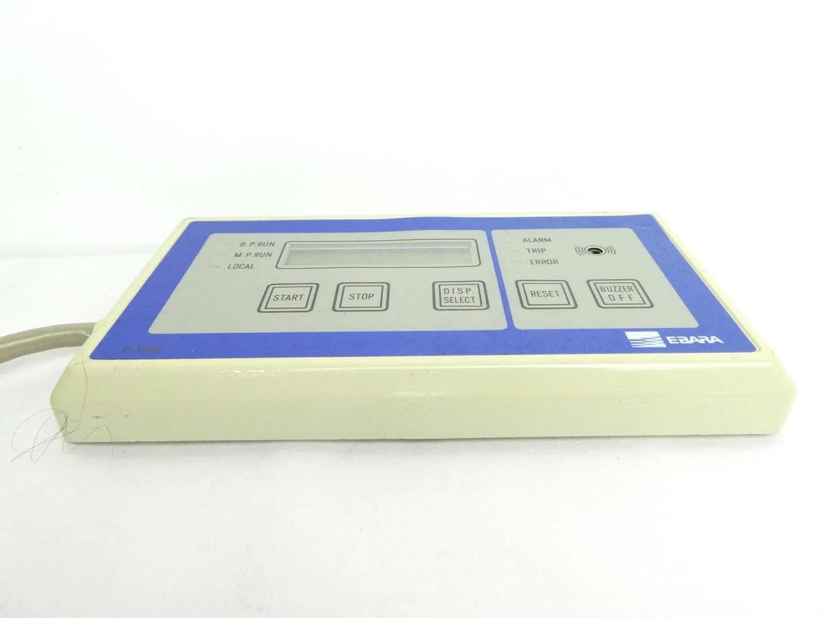 Used Ebara Technologies P-V801 Dry Vacuum Pump Operator Control Panel Used Working