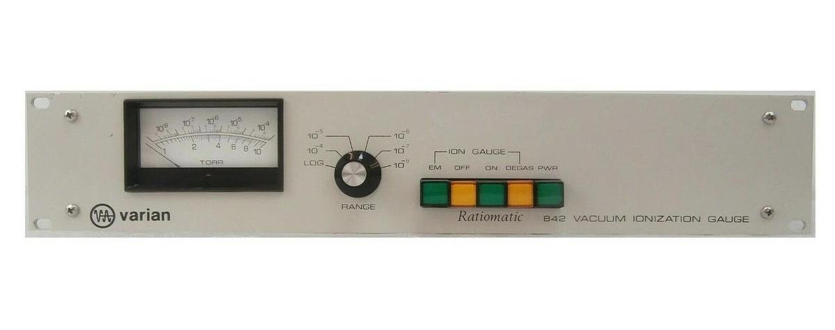 Used Varian Semiconductor VSEA F6323001 842 Vacuum Ionization Gauge Controller Spare