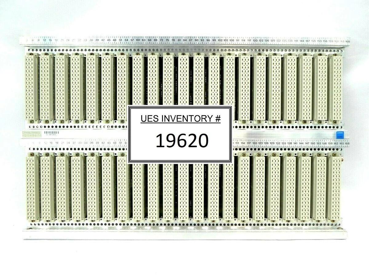 Used Siemens C79458L7000B22 21-Slot Backplane PCB Balzers Unaxis LLS 502 Working