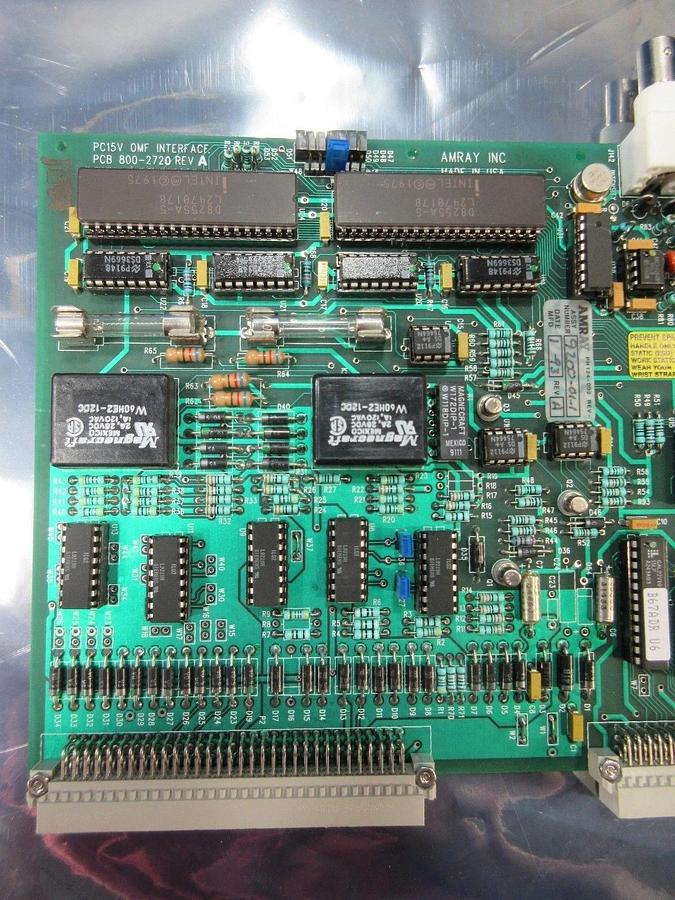 Used Amray 9200-01-1 PC15V OMF Interface PCB 800-2720 Used Working