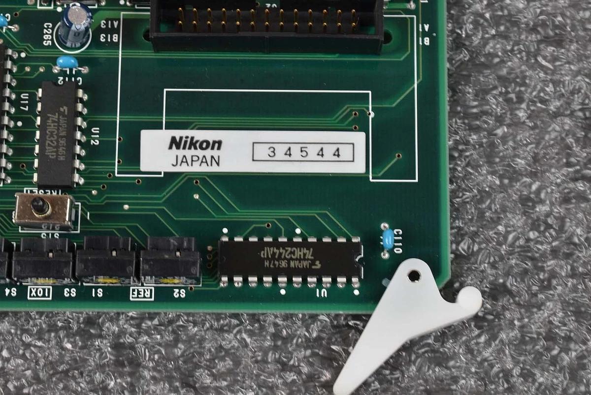 Used Nikon 2S020-061 / 2S020-061-1 PCB NTP-NMC-T OPTISTATION 3 Board