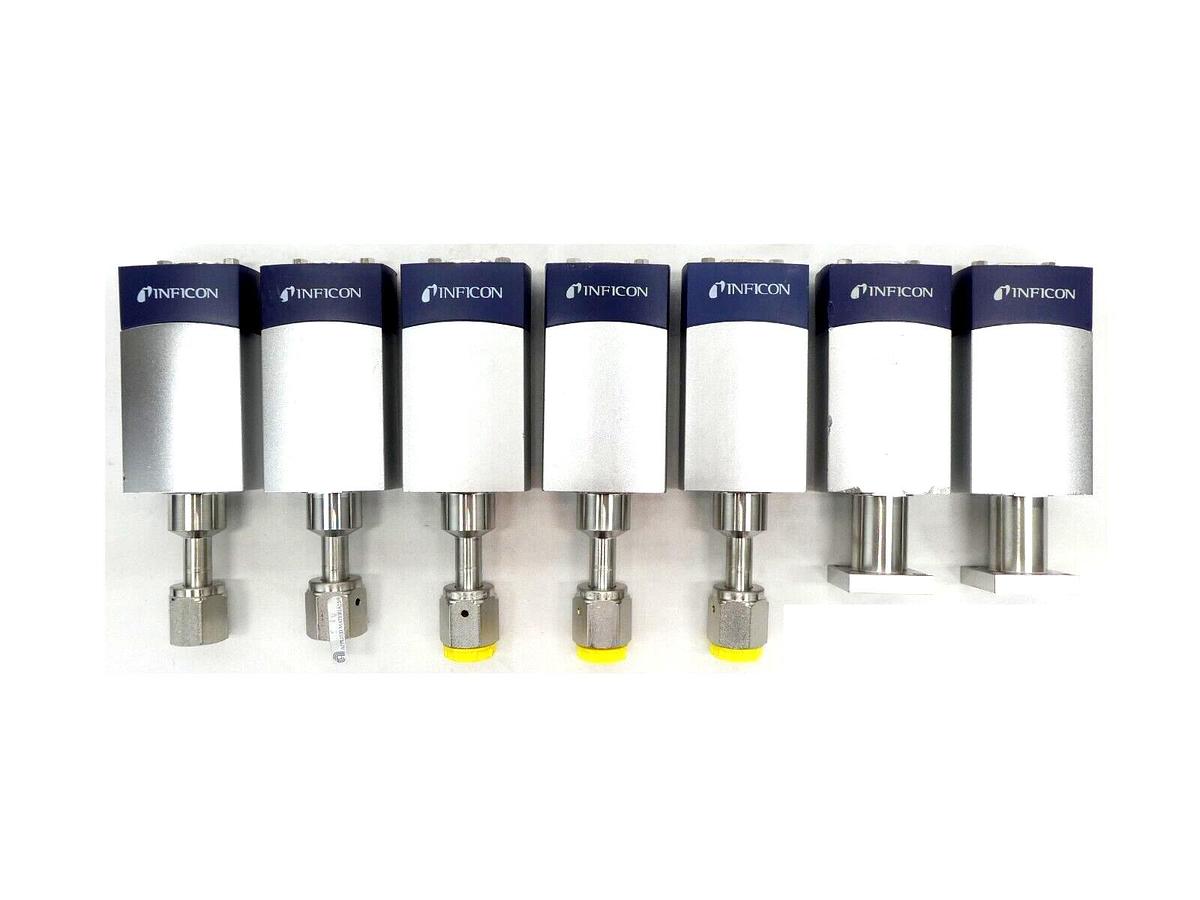 Used Inficon PCG550 Pirani Capacitance Gauge 3PC1-00D-0101 Lot of 7 Working