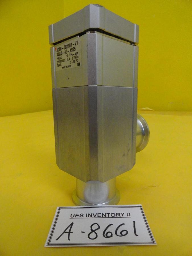 Used SMC XLAQ-40-X925 Vacuum Angle Isolation Valve TEL 3D80-002107-V1 Used Working