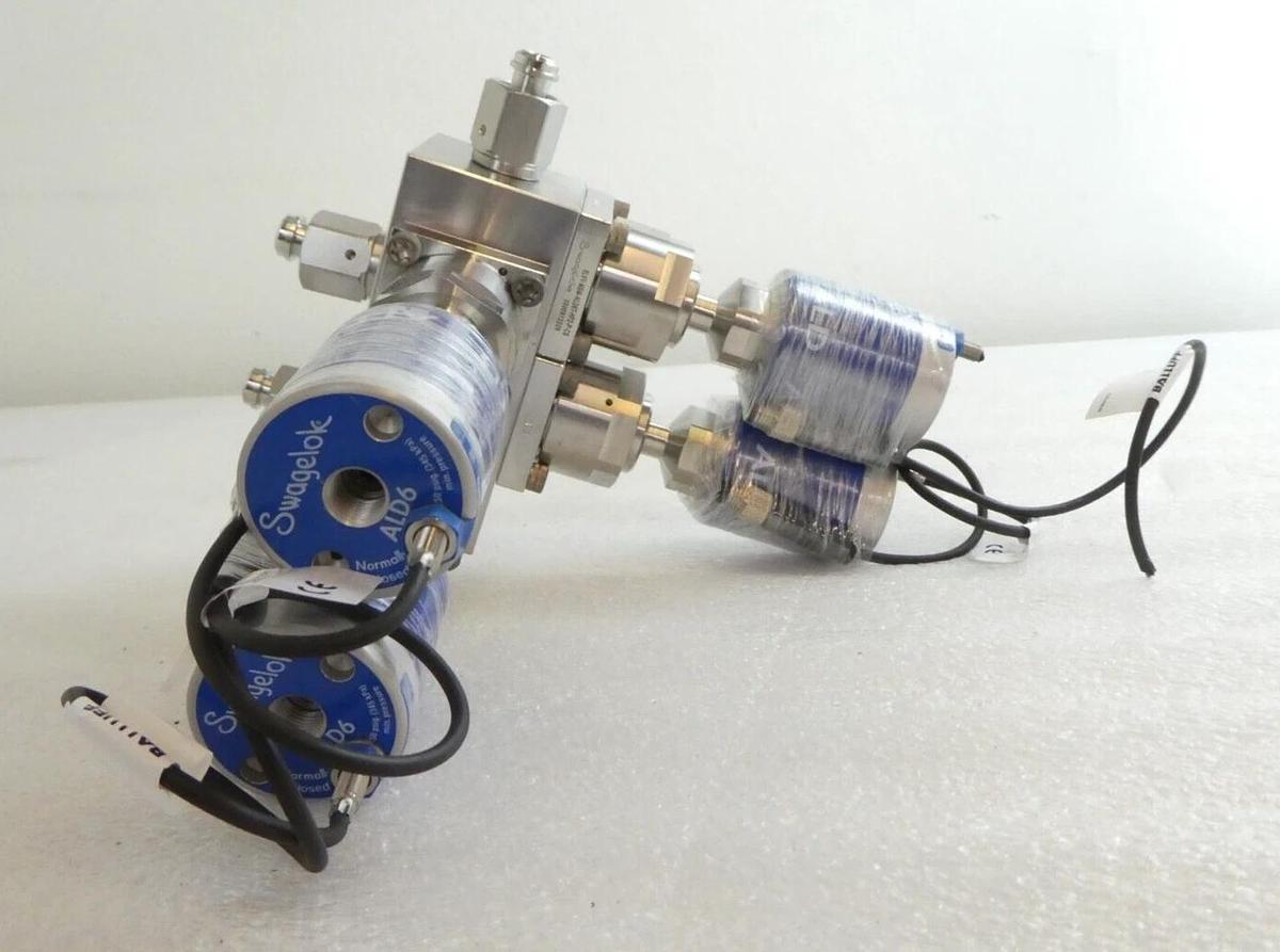 Used Swagelok 6LVV-MSM-ALD6T-HF3-P-CS Diaphragm Valve Assembly ALD Working Spare