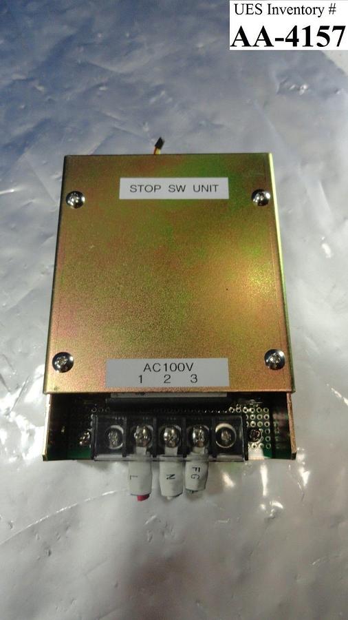 Used Kokusai Electric Stop SW Unit Zestone DD-1203V Used Working