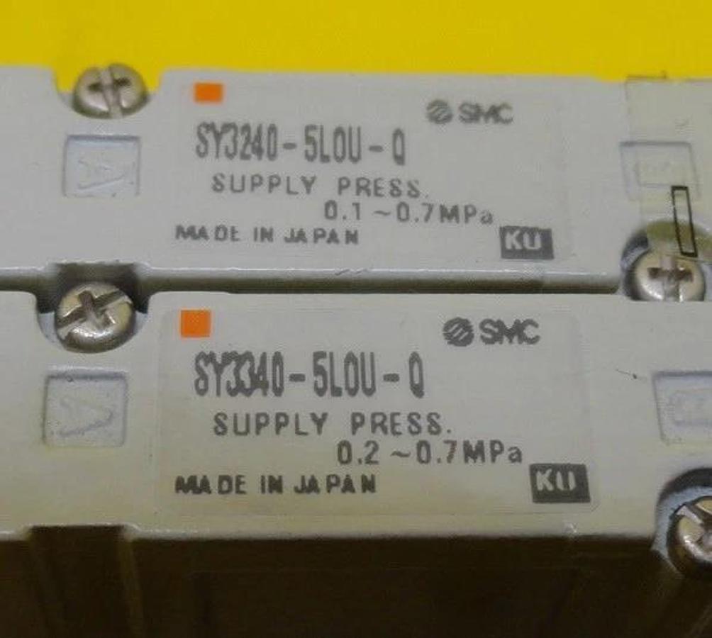 Used SMC SS5Y3-41-02-C6F-Q Pneumatic Manifold Z-4257 Used Working