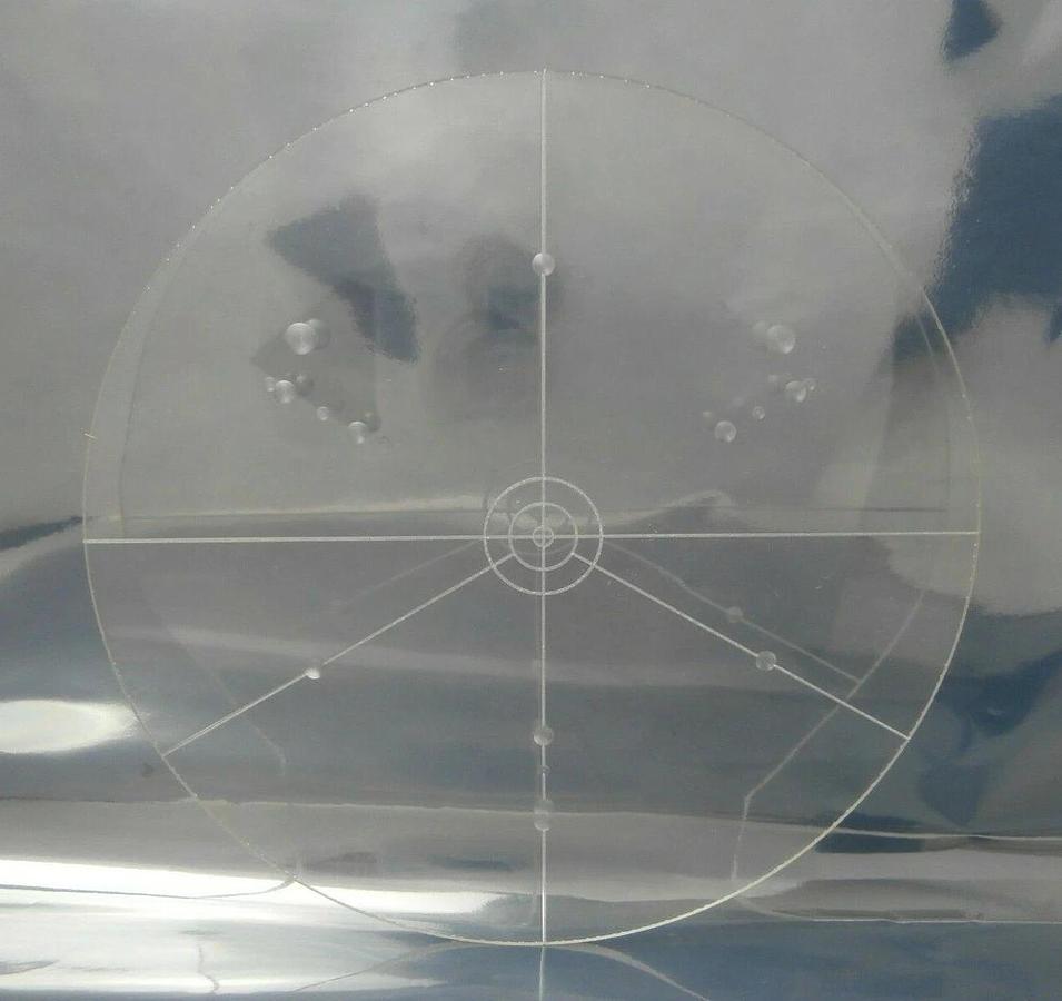 Used SVG Silicon Valley Group 90S 150mm Plastic Calibration Wafer Lot of 3 Working