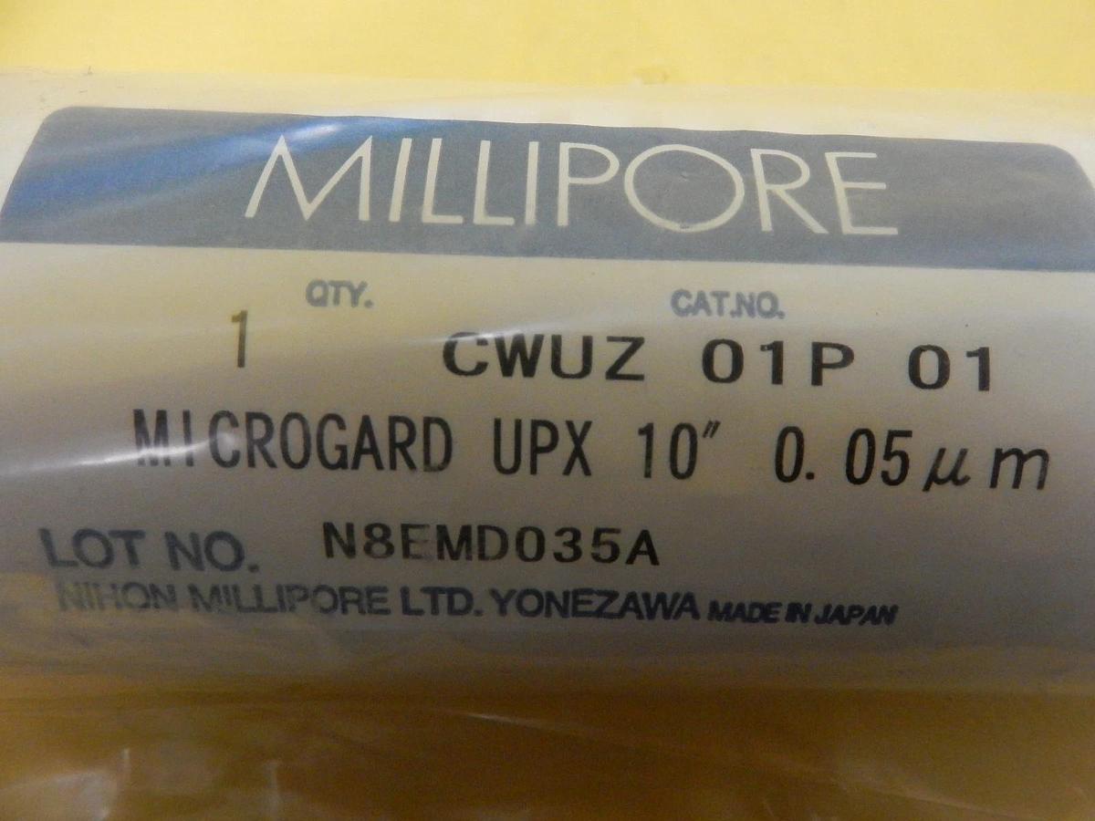 Millipore CWUZ 01P 01 Microgard UPX 10" Filter 0.05µm Reseller Lot of 4 New