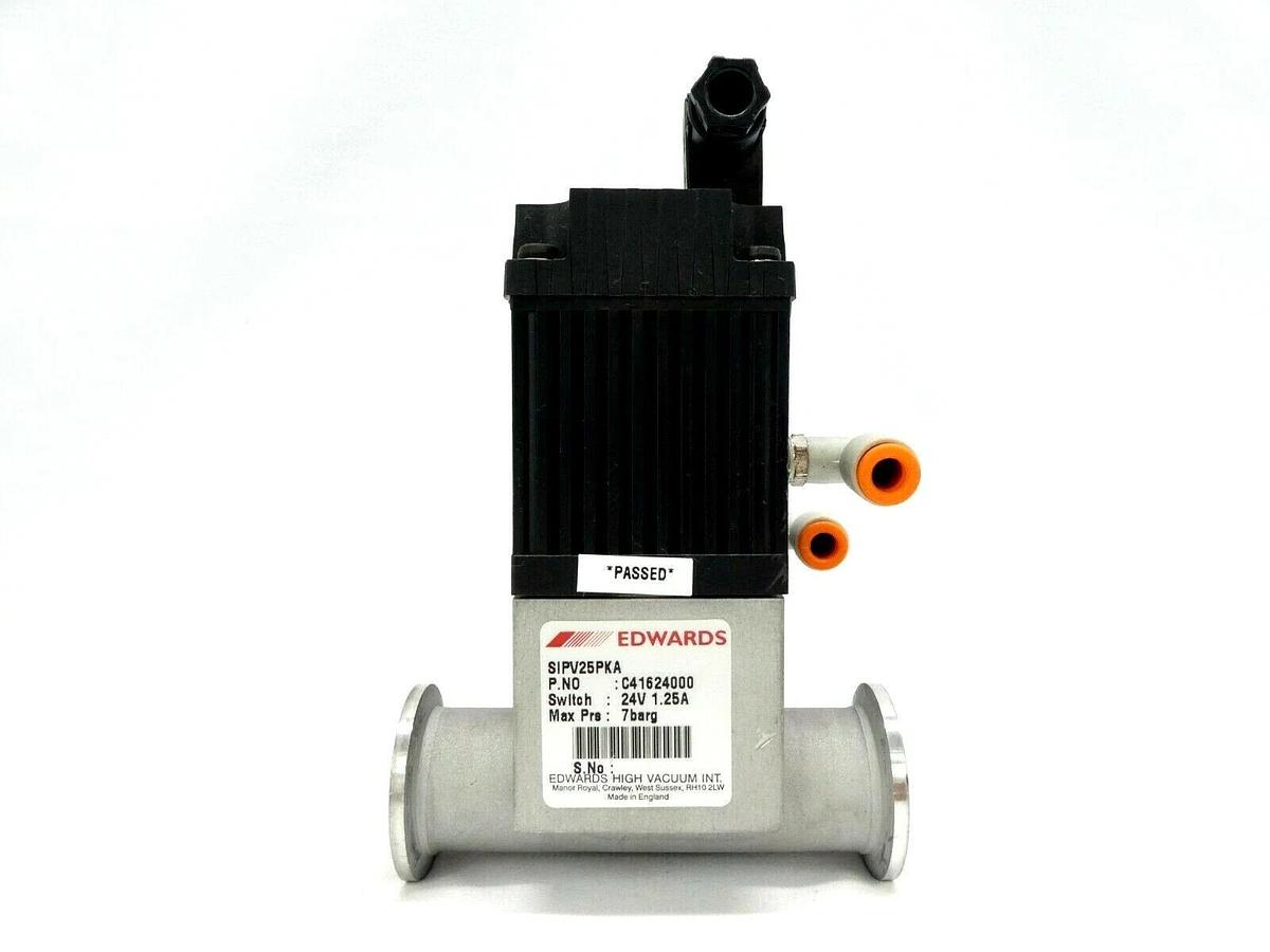 Used Edwards C41624000 Vacuum Isolation Valve SIPV25PKA Working Surplus