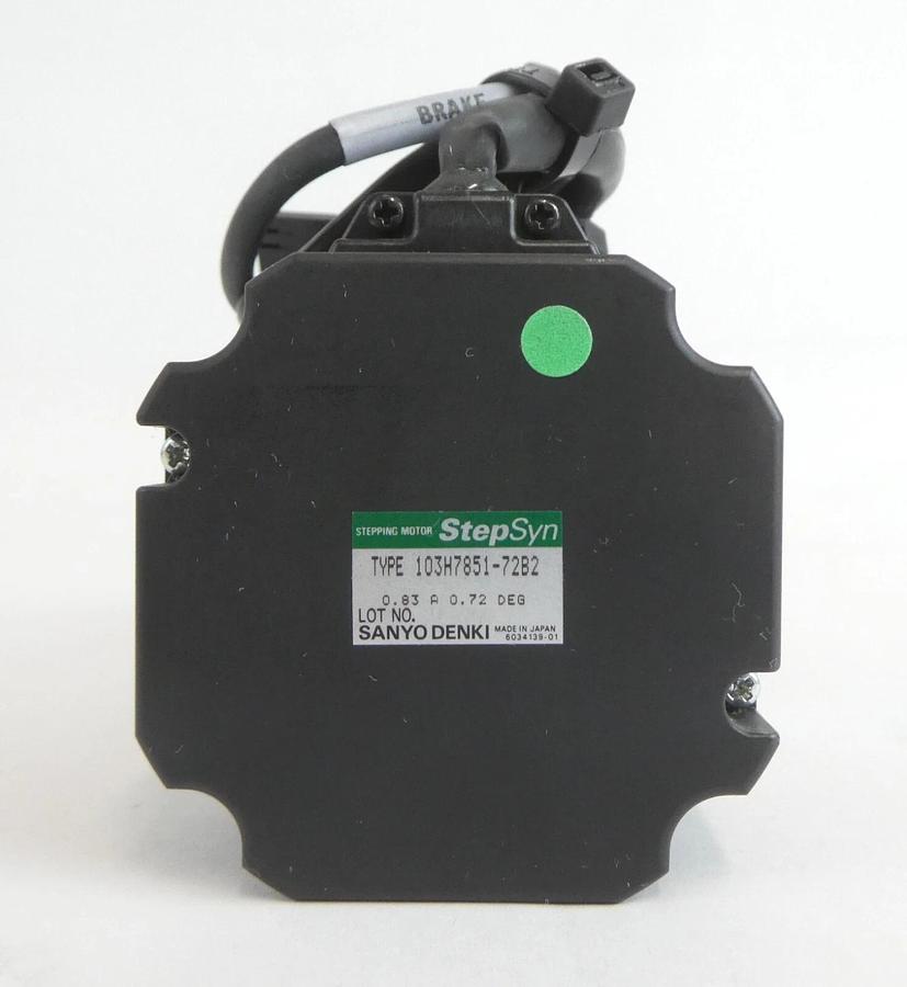 Used Sanyo Denki 103H7851-72B2 Stepping Motor StepSyn Actuator Working