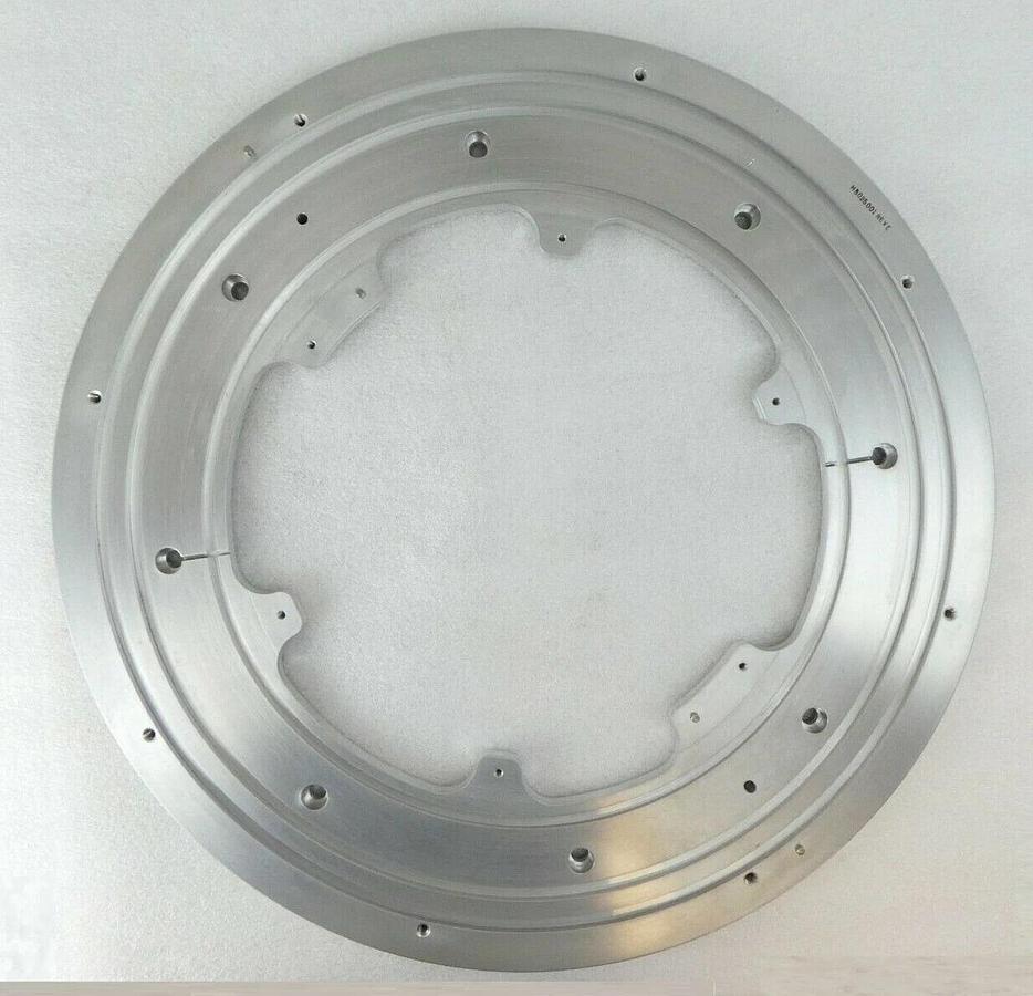 Used Varian Ion Implant H5025001 Intermediate Flange Source Bushing 160XP Working
