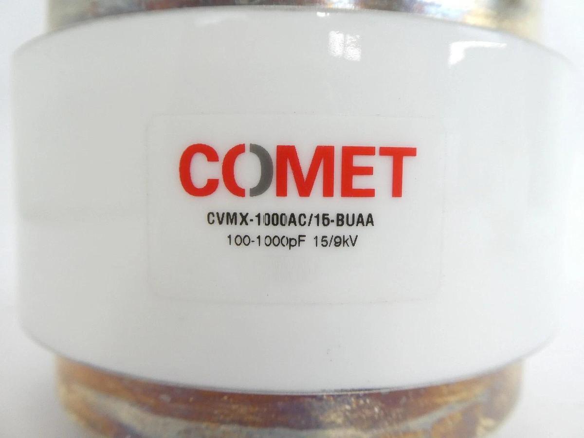 Used Comet CVMX-1000AC/15-BUAA RF Variable Vacuum Capacitor Lot of 2 Working