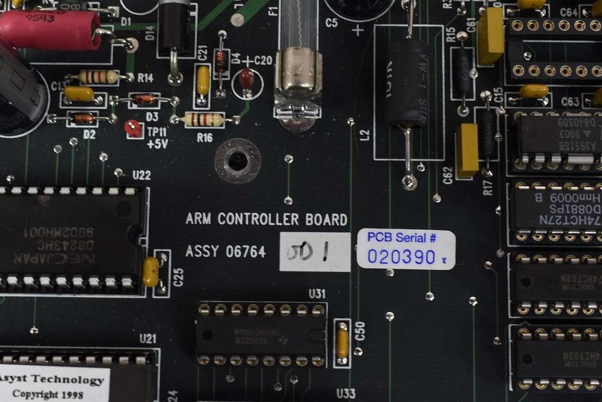 Used Hine Design 06764-001 PCB Arm Controller Board