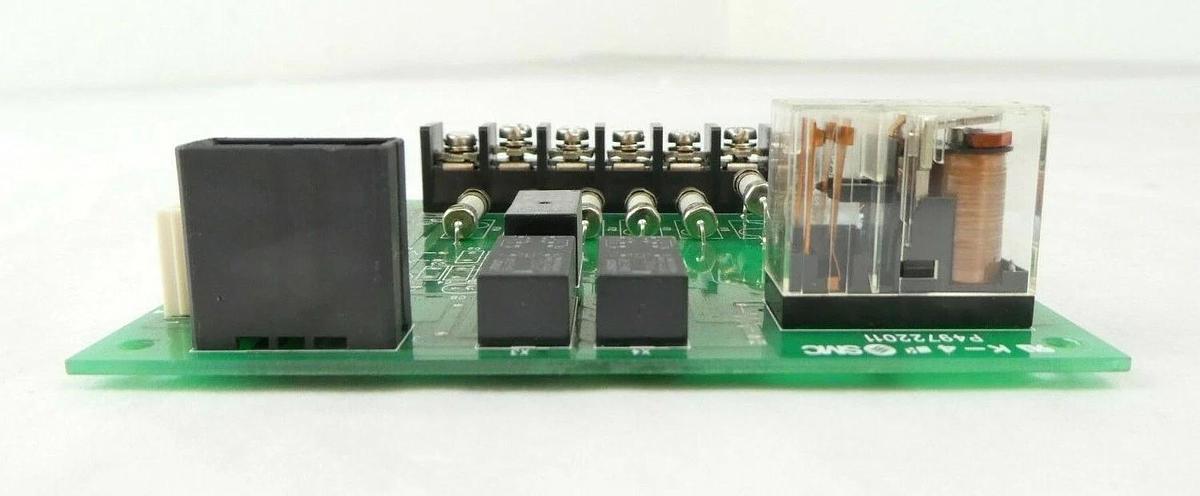 Used SMC P49722011 Fuse Interface Module PCB Rudolph F30 TEL Tokyo Electron Spare
