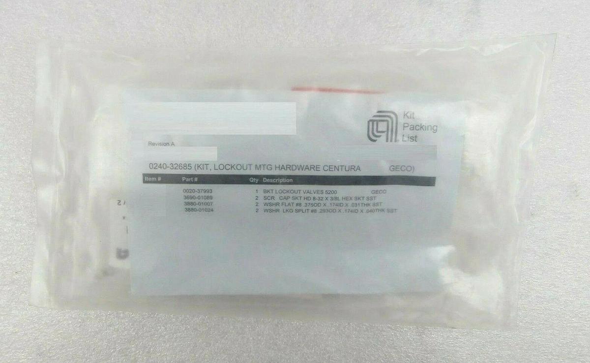 AMAT Applied Materials 0240-32685 Lockout MTG Hardware Kit Centura New Surplus