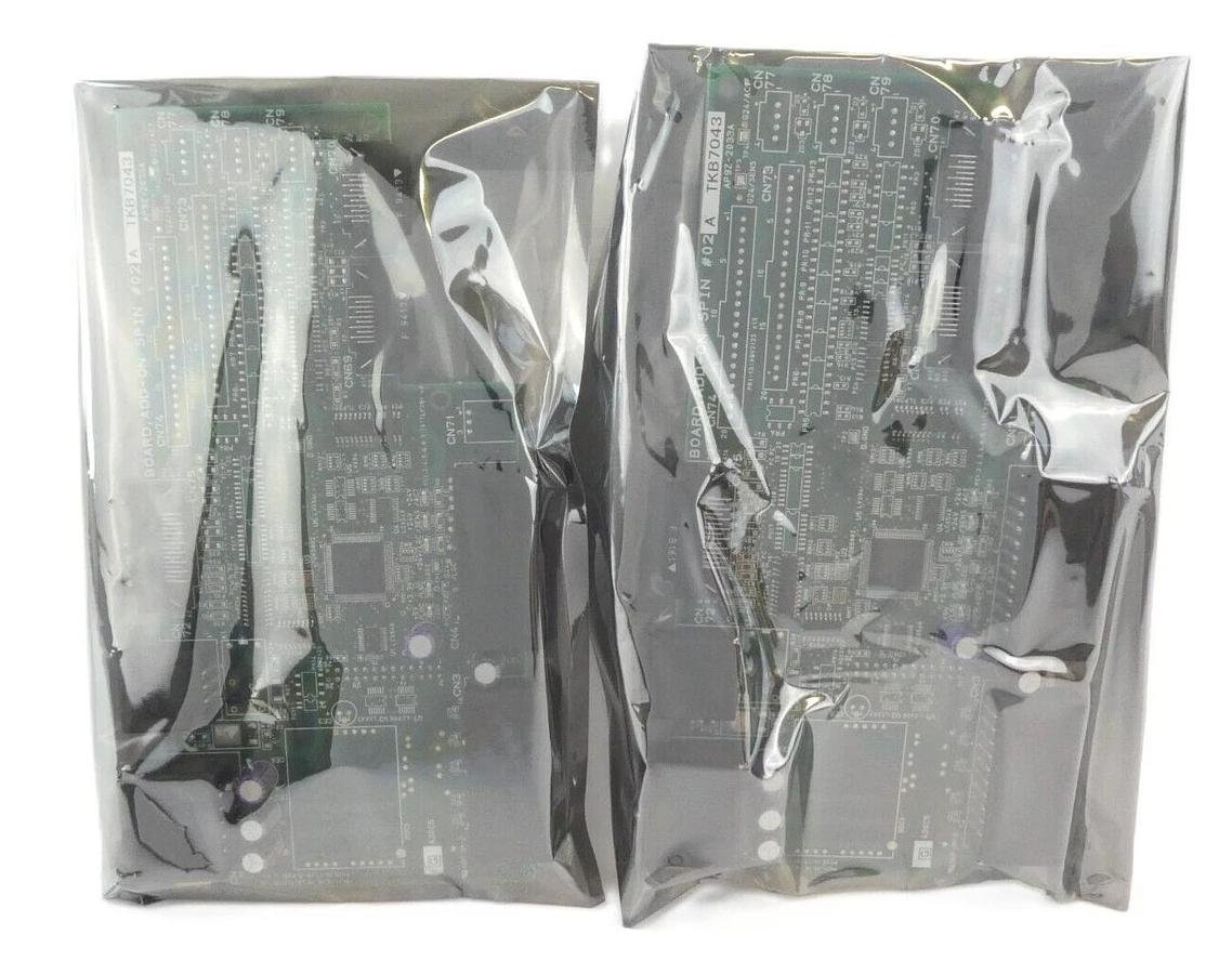 TEL Tokyo Electron 5044-000172-11 Add-On Spin #2 PCB AP9Z-2033A TKB7043 Lot of 2