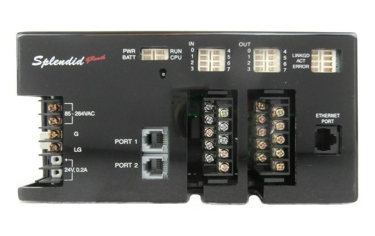 Used Automation Direct D2-04B 4-Slot PLC Controller Splendid Veeco 1201 Working Spare