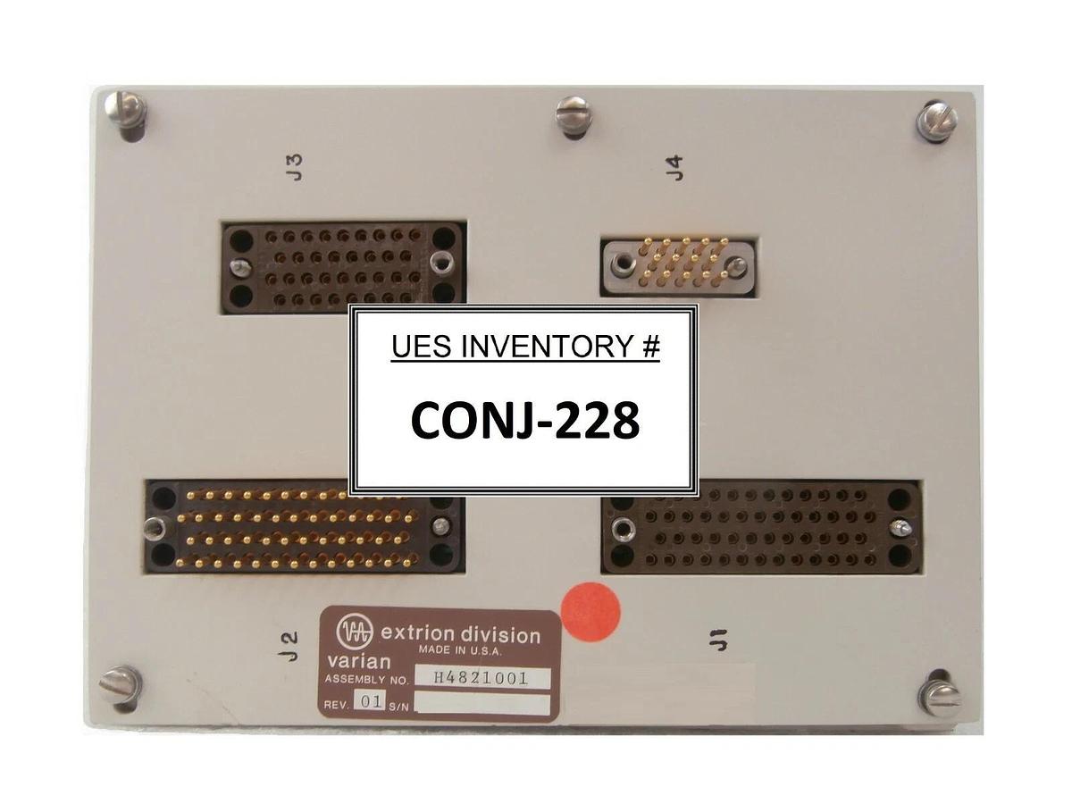 Used Varian Semiconductor VSEA H4821001 E.S. Controller Interface Assembly Working