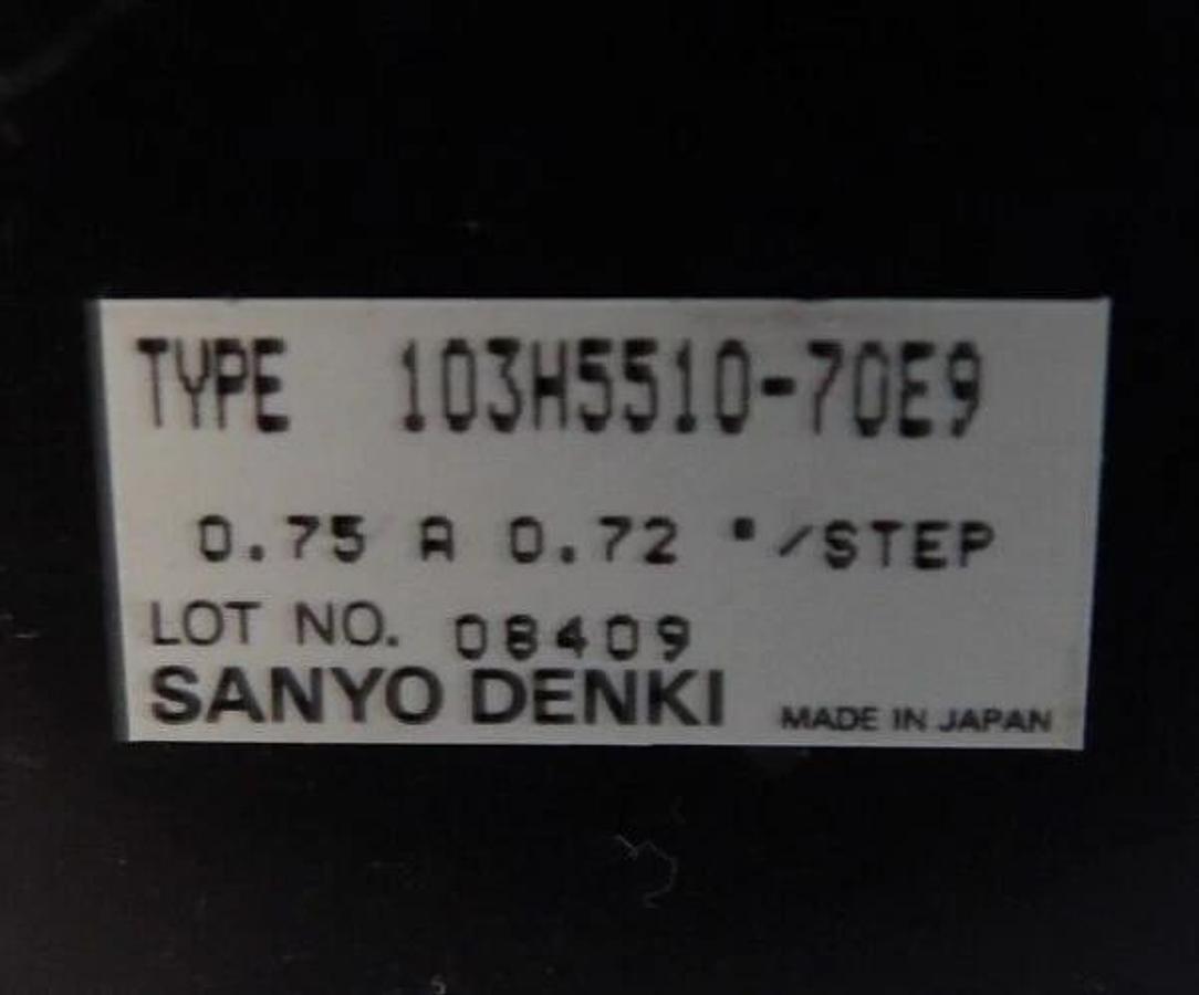 Used Sanyo Denki 103H5510-70E9 Stepper Motor StepSyn Reseller Lot of 6 Working
