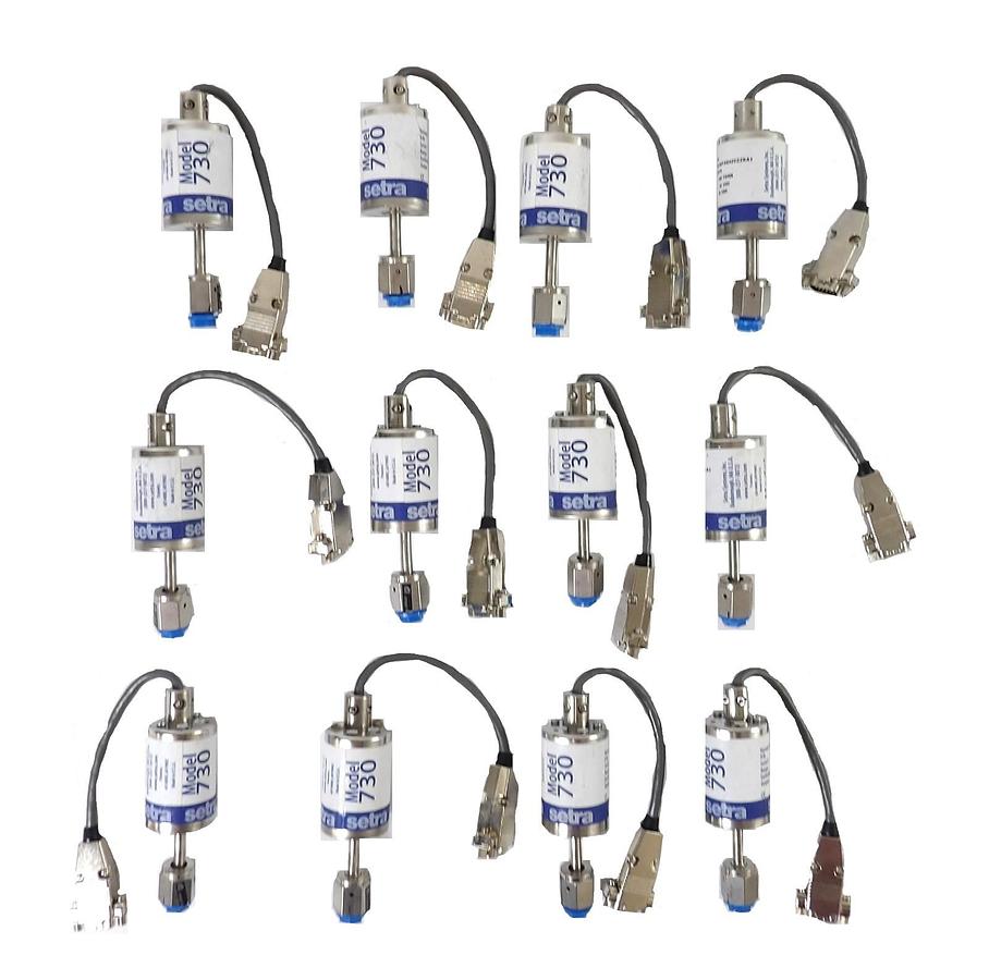 Used Setra 730G100TAD42CZZKA1 Pressure Transducer Model 730 Reseller Lot of 12